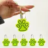 Pingente Refletivo Etiqueta Chaveiro Logotipo Personalizado Decoração de Mochila Sinal de Aviso de Segurança Tira Luminosa Multicor Tira Refletora