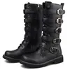 Botas de Cano Alto Masculinas Tendência Moda Britânica Botas de Couro Masculinas Comércio Transfronteiriço Botas Masculinas Botas Longas Venda Direta da Fábrica Dr. Martens Masculino