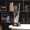 Empresa de Personalización de Trofeos de Cristal Celebración de Reunión Anual Competición de Baile de Empleados Medalla de Campeón Ceremonia de Premios Colorido