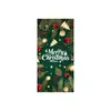 Tecido de fundo de Natal para comércio exterior da Amazon transfronteiriço para decoração de porta, montagem de festa e cobertura de porta tipo bandeira de meia-lua