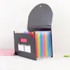 Carpeta Plegable tipo Acordeón A4 Nueva de 25 Compartimentos Sellada por Tres Lados con Correa para Colgar, Bolsa para Almacenamiento de Documentos de Oficina al por Mayor