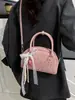 Bolsos de Alta Gama de Comercio Exterior para Mujer 2025 Nuevos Populares Bolsos de Hombro de Moda Versátiles Pequeños Cruzados para el Trabajo