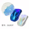 Cambio de Color para Coche Polvo Camaleón Transfronterizo Polvo Iridiscente Neón Cambia de Color Iridiscente Maquillaje Sombra de Ojos Polvo Aurora Venta al por Mayor desde el Fabricante