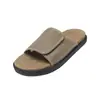 Pantuflas de Verano para Hombre, Tejidas de Lino Antideslizantes y Resistentes al Olor, con Sensación de "Pisar Excremento", Suela Suave, Resistentes al Desgaste, para Conducir, Sandalias Casuales