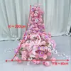 Novo Arranjo de Flores Artificiais em Cascata para Mesa para Quartos Privativos de Hotel, Decorações de Festa de Aniversário, Exibição de Palco de Casamento e Decoração de Janela