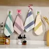 Paños de cocina sin pelusa fáciles de limpiar manteles paños de cocina engrosados absorbentes forro polar de coral paños de limpieza