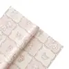 Xinyou Original Papel de Envoltura de Flores de Cordero Crema Floristería Flores Artificiales Hechas a Mano Ramo de Flores DIY Papel de Envoltura de Flores Lindo Materiales de Arte Floral