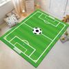 Casa cobertor de futebol de salão Veludo de cristal antiderrapante atividade de crianças decoração tapete B & B hotel quarto temático pode ser definido