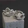 Anillo de Moda Dominante Calavera Dragón Hombre Retro Punk Anillo de un Solo Dedo Personalidad Anillo para Chicos Joyería al por Mayor