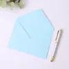 Envelopes Coloridos C6 de Cor Sólida Transfronteiriços Estilo Europeu com Fecho Adesivo, Adesivo Colorido 120g, Origem Amazon, Logotipo Personalizado