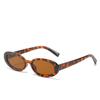 Gafas de sol de montura pequeña 2021 para mujer, montura ovalada, modernas y modernas, para conducir, estilo hip hop, transfronterizas europeas y americanas.
