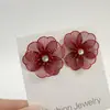 Aretes de Flor de Metal Coloridos Estilo Vacacional Dopamina Florales Transfronterizos Europeos y Americanos Yongge Jewelry Venta al por Mayor