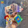 Llavero Colgante Auténtico de Toy Story para Trepar Llavero Creativo de Dibujos Animados Muñeco Woody Hebilla de Mochila Colgante