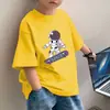 Novedades Verano 2026 Camisetas para Niños, Camisetas de Algodón Puro Manga Corta, Camisas de Verano Frescas y Lindas de Media Manga para Niños Medianos y Grandes