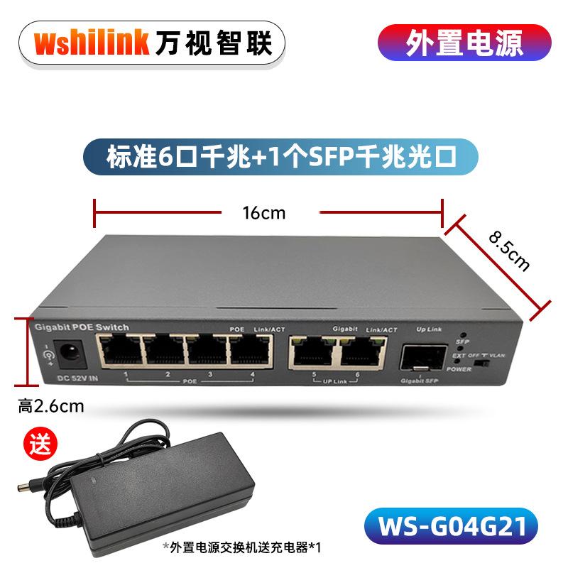 WS-G04G21 6口千兆标准+1个SFP千兆光口.jpg