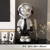 Figura de Astronauta para Decoración de Piso junto al Sofá y Mueble de TV, Tamaño Grande, 70 cm de Alto