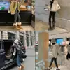 Primeiro Encontro Temporada Sola Grossa Forrado de Pelo Espessado Quente Sapatos de Algodão Meia-panturrilha Botas de Neve Estilo Inverno Feminino