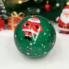 Latas Navideñas Hechas a Medida de Fábrica, Latas con Forma de Huevo, Latas Redondas de Dibujos Animados y Anime, Diversas Latas de Hojalata con Forma de Planeta