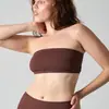 Ropa interior Kardashian Estilo Ins Transfronterizo Europeo y Americano Nuevo Top Tubo Sexy Alta Elasticidad Cómodo Sujetador Deportivo de Yoga