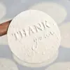 Pegatinas Autoadhesivas Personalizadas de Textura Rugosa Sin Color, Etiquetas con Logo Estampado en Caliente en Relieve, Sellado y Etiquetado Personalizado