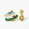 Bottons esmaltados de metal personalizados, distintivos comemorativos de campus e corporativos, pins, broches e distintivos com temas de desenhos animados e anime - todos feitos sob encomenda