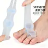 Corrector de Dedos del Pie Corrector de Juanetes Separador de Dedos del Pie de Silicona Separador de Dedo Gordo del Pie para Hombres y Mujeres Usable en Zapatos
