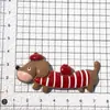 Accesorios de Resina de Perro Salchicha de Dibujos Animados Pasador Casero Llavero Funda para Teléfono Móvil Hebilla de Zapato Accesorios Material de Bricolaje Venta al por Mayor