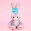 Peluche Stellalou Conejo Decoración de Pastel Adorno Stella Conejita Niños Cumpleaños Mesa de Postres Decoración