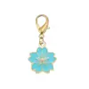 Colgante de Lazo de Aleación Flor de Cerezo Cierre Universal DIY Ropa Llavero Bolso Collar Pendiente Accesorios