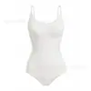 Body moldeador sexy de una pieza con tirantes, ribete de encaje, para comercio exterior transfronterizo, espalda hermosa, reductor de cintura, control de abdomen y modelador de cadera