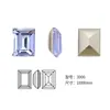 Dongzhou Diamante Cristal Morado Lavanda Para Uñas Boutique de Diamantes Fondo Puntiagudo Cristal K9 Mariposa Popular en Internet Accesorios Populares para Uñas
