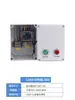 Caixa de Controle de Partida-Parada de Motor 380V Caixa de Partida Bomba d'Água Trifásica Ventilador de Exaustão de Fumaça Panela de Arroz Partida com Uma Tecla Caixa de Distribuição