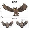Amazon modelo animal simulación juguete águila loro pájaro elefante león lobo zorro orangután conejo adornos