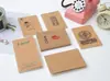 Directo de fábrica personalizado A5b5 libro en blanco de papel Kraft retro simple estudiante grande 16K bloc de notas rayado