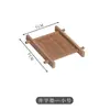 Comida japonesa gelo seco tubo de bambu gelo seco panela pequena decoração de sashimi ornamento bandeja de sashimi de frutos do mar decoração tubo pequeno de bambu