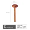 Estilo Japonês Estilo Retrô Colher de Sopa Colher de Madeira Doméstica Cabo Longo Colher para Panela Quente Escorredor Alto Valor de Cor Utensílios de Mesa Práticos Colher para Ramen
