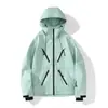 Conjunto de Macacão de Esqui Totalmente Selado com Forro de Lã para -10 Graus, Jaqueta e Calça de Esqui Resistentes à Água para Homens e Mulheres, Tamanho Grande e Extra Largo.