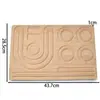 Herramientas para Joyería DIY Tablero de Diseño para Pulseras y Collares Tablero de Diseño para Ensartar Cuentas de Joyería Tablero con Escala de Tamaño Tablero para Cuentas