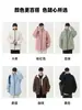 Chaqueta Reversible Nasa Diseño de Moda Lana de Cordero Algodón para Hombre Invierno 2025 Nueva Chaqueta de Algodón Cálida con Forro Polar Cuello Alto
