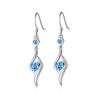 Pendientes S999, nuevos pendientes de moda de alta gama, ligeros, de lujo, de verano, sencillos, con borlas, de plata, con nicho, al por mayor