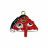Accesorios decorativos de goteo de aceite para Halloween Colgantes DIY de calabaza, fantasma, calavera Cadenas para teléfono Llaveros Adornos