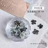 Arte de Unhas Estilo Japonês Flores Secas Série Jardim de Monet Primavera e Verão Novo Colorido Misturado Flor de Cinco Pétalas Decorações de Unha Atacado