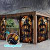 Cortina Ventana Pantalla Impermeable Exterior Comercio Exterior Transfronterizo Pabellón Moderno Amazon Transfronterizo Toldo Protector Solar Serie Bosque