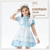 Fantasia de Amazona 2026 Roupas Infantis Fazenda Pastoral Lolita Francesa Vestido para Meninas Vestido para Festa