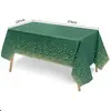 Mantel de plástico desechable con globos de colores, 54 x 108 pulgadas, rectangular, para fiestas de cumpleaños y Navidad