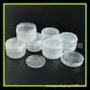 Botella de crema transparente de 15 ml con tapa interior botella de crema de 15 ml barril para polvo botella de polvo medicinal caja de muestra para crema