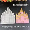 Molde para Pastel Fondant de Chocolate Cola de Pez Waffle Largo Cuadros Números en Relieve Estrellas Silicona Creativo Horneado
