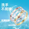 Pulsera Joyería de Acero al Titanio de Alta Calidad para Niña Nicho Lujo Ligero Combinable a Todo Color a Prueba de Baño Acero Inoxidable Estrella de Cinco Puntas