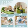 Comercio Exterior Dibujo Animado Cocodrilo Sofá Pequeño Infantil 2 en 1 Plegable Sillón Reclinable para Niños Pequeños Cojín de Felpa Perezoso Multifuncional