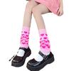 Calcetines Rosas de Amor Venta Caliente Transfronteriza Manga Lolita Estilo Lolita Cubre Pies de Moda JK Calcetines Calentadores